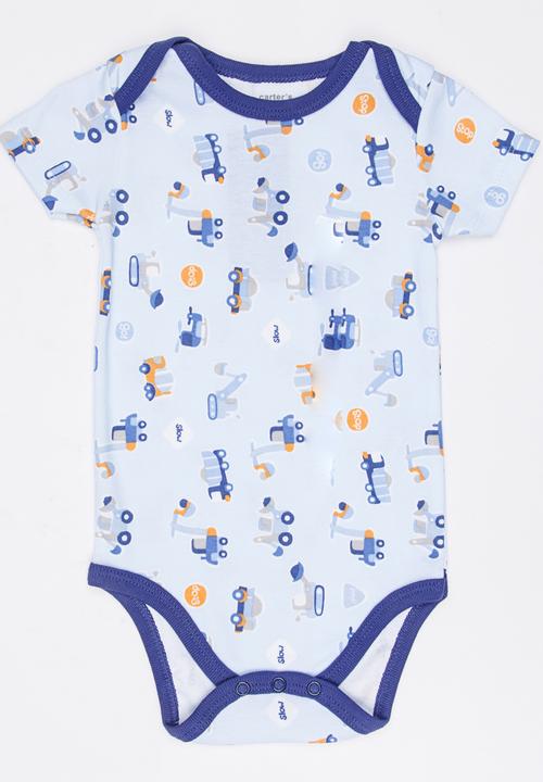 Pop Candy - Printed Bodysuit Blue
