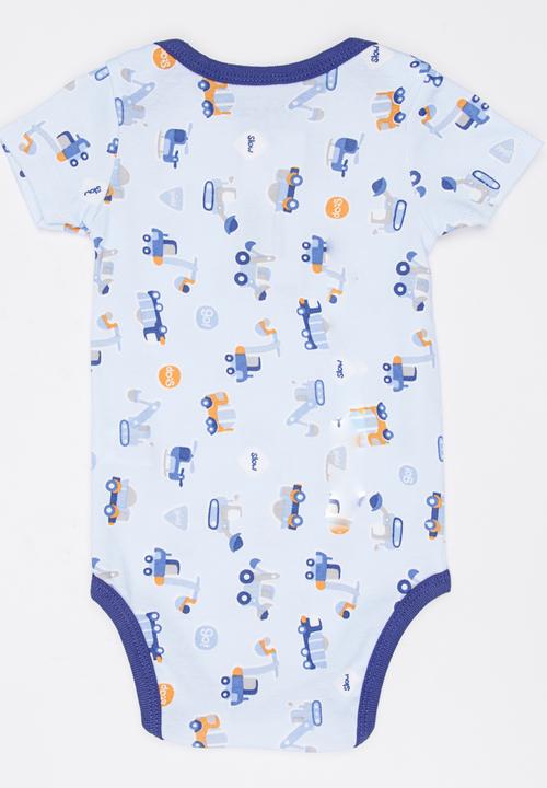 Pop Candy - Printed Bodysuit Blue