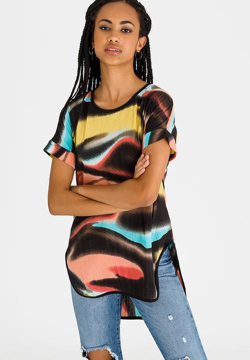Revenge - All-over Print Tee Black