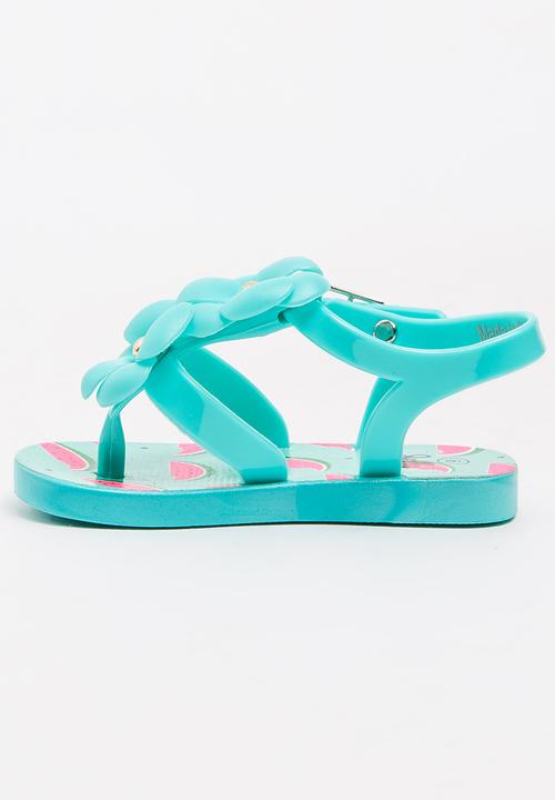 Foot Focus - Flower Sandal Mint