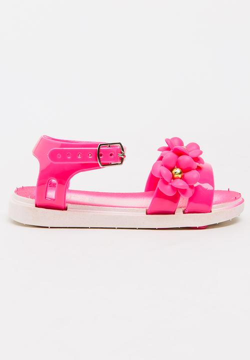 Foot Focus - Flower Sandal Mid Pink