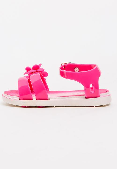 Foot Focus - Flower Sandal Mid Pink