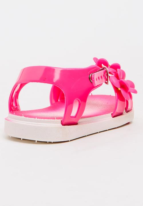 Foot Focus - Flower Sandal Mid Pink