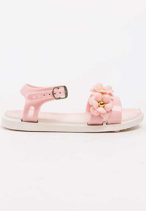 Foot Focus - Flower Sandal Mid Pink