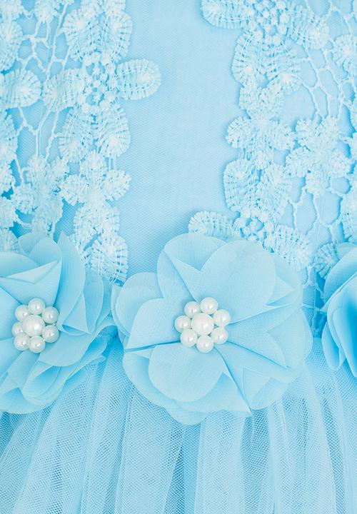 Pop Candy - Flower Princess Dress Blue