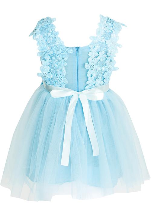 Pop Candy - Flower Princess Dress Blue