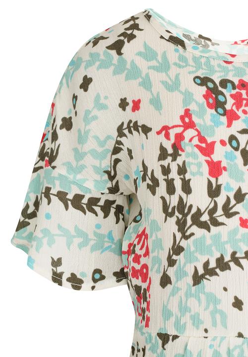 See-Saw - Jumpsuit with Frill Detail Multi-colour