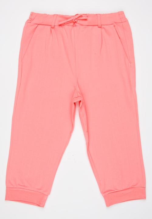 Name It - Capri Sweat Pants Mid Pink