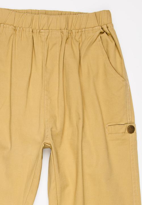 Pop Candy - Boys Chino Jogger Camel
