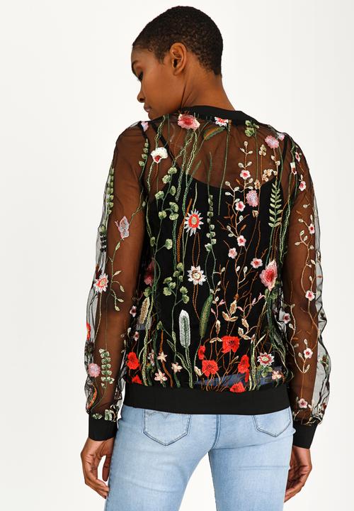 cath.nic - Garden Party Top Black
