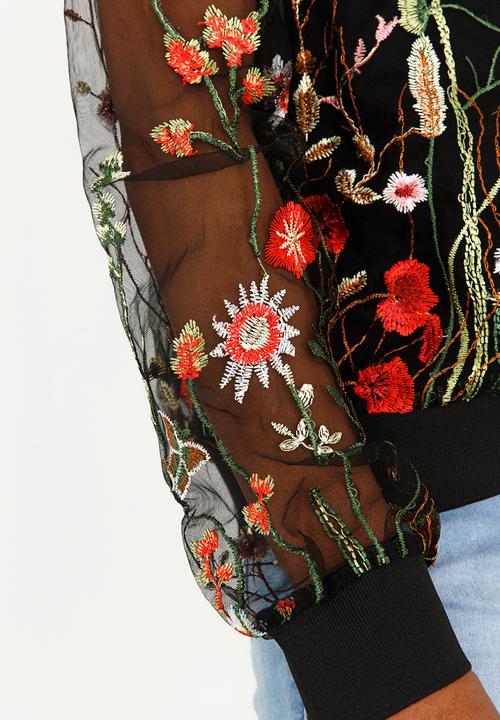 cath.nic - Garden Party Top Black
