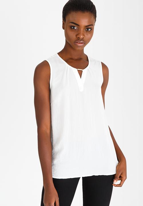 edit - Lace Back Lounge Top White