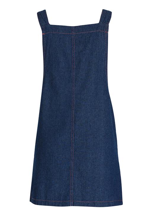 Twin Clothing - Shirt Dress Dark Blue