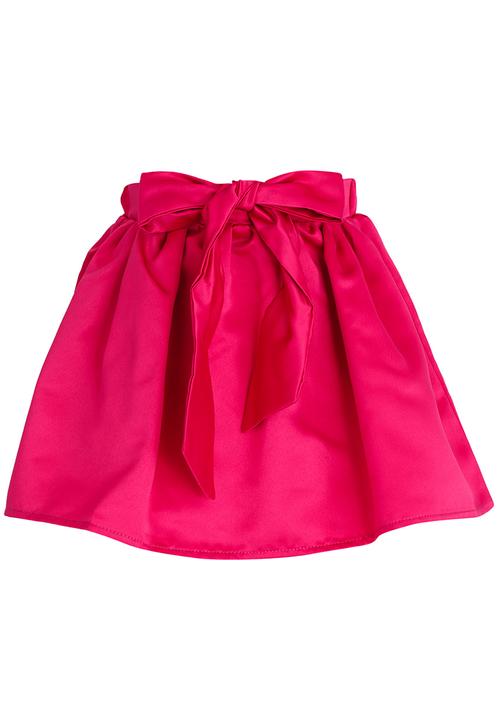 See-Saw - Sateen Party Skirt Mid Pink