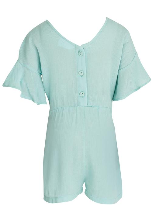 See-Saw - Jumpsuit with Frill Detail Mint