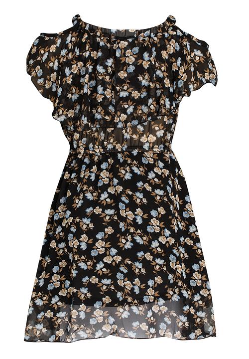 Pop Candy - Girls Printed  Dress Multi-colour