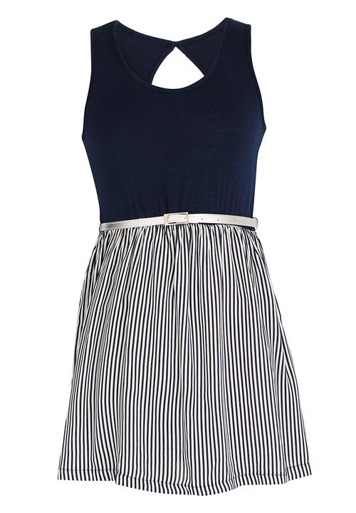Rebel Republic - Combo Dress Multi-colour