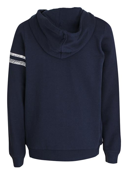 Name It - Printed Hoodie Blue