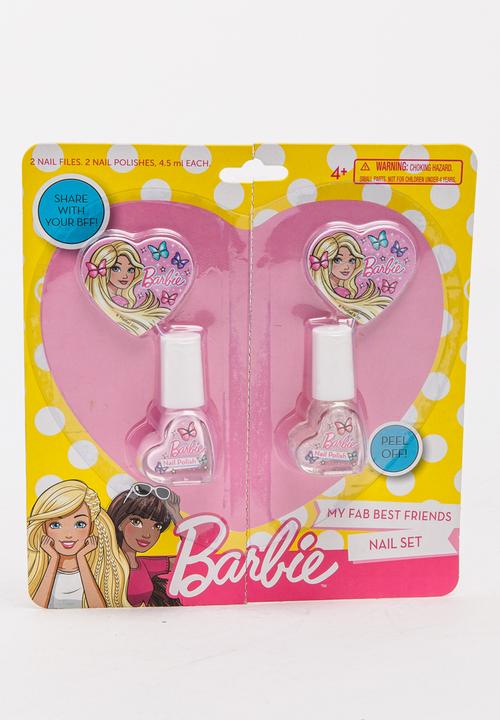 Character Fashion - Barbie Best Friend Nail Set  Multi-colour
