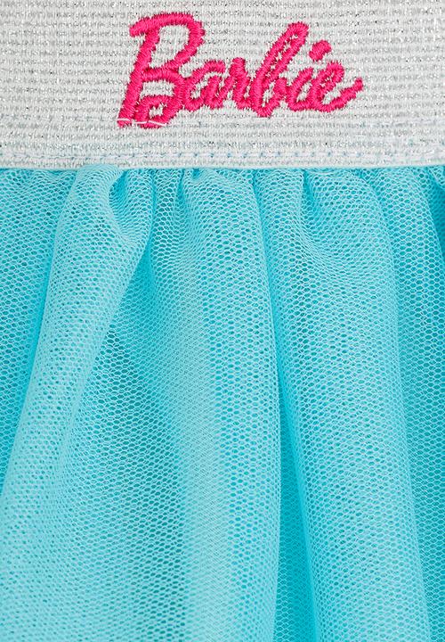 See-Saw - Barbie Mesh Skirt Aqua