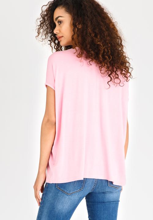 edit - Volume Tshirt Pale Pink