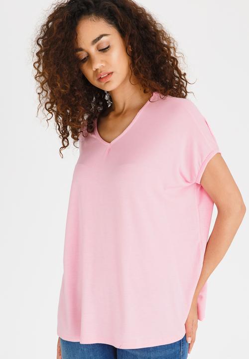 edit - Volume Tshirt Pale Pink