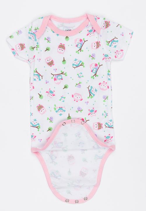 Pop Candy - Printed Bodysuit Pale Pink