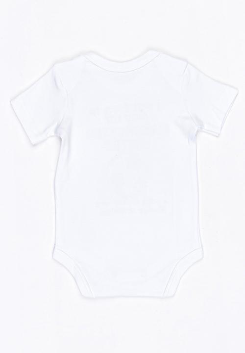 Funky Shop - Slogan Baby Grow White