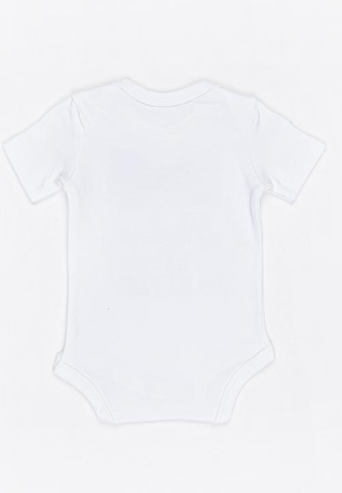 Funky Shop - Slogan Baby Grow White
