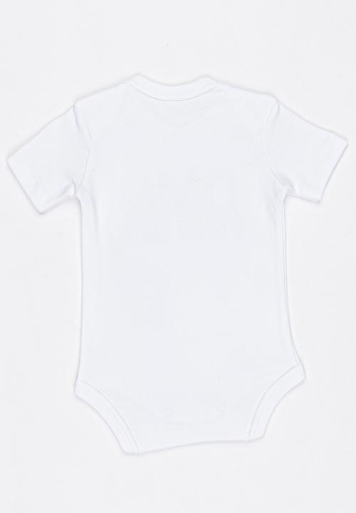Funky Shop - Slogan Baby Grow White