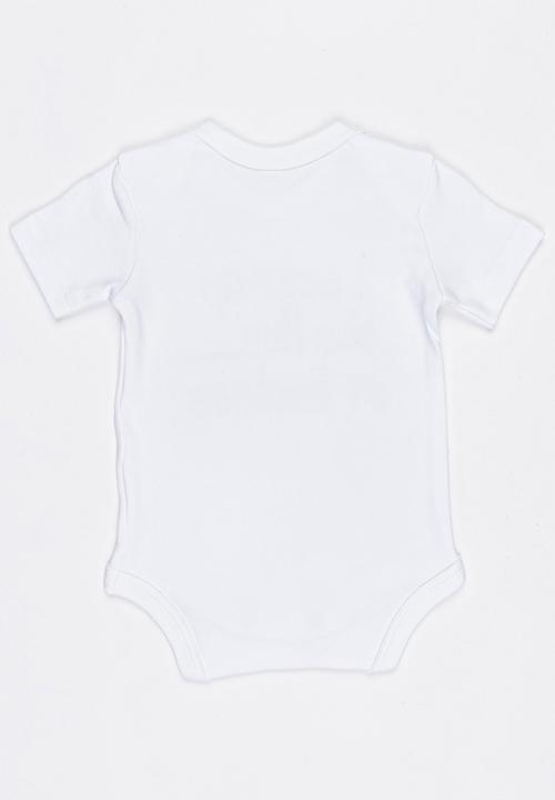 Funky Shop - Slogan Baby Grow White