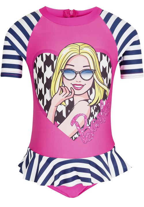 See-Saw - Barbie 1 Piece Cover-Up Multi-colour