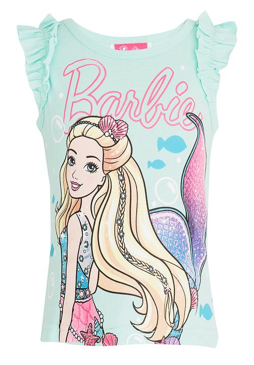 See-Saw - Barbie Frill Tee Green