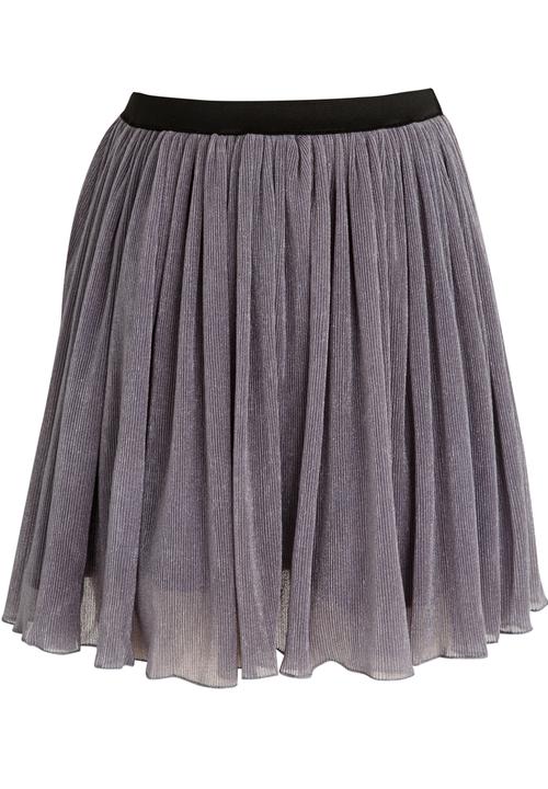 Name It - Gathered Tulle Skirt Dark Grey