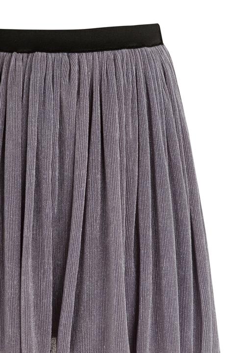 Name It - Gathered Tulle Skirt Dark Grey