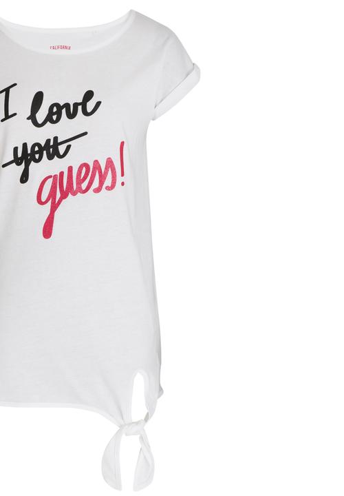 GUESS - Love Guess Tee White