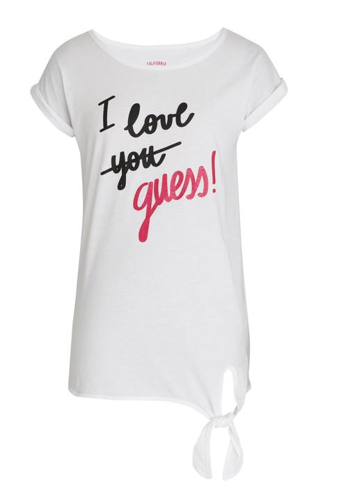 GUESS - Love Guess Tee White