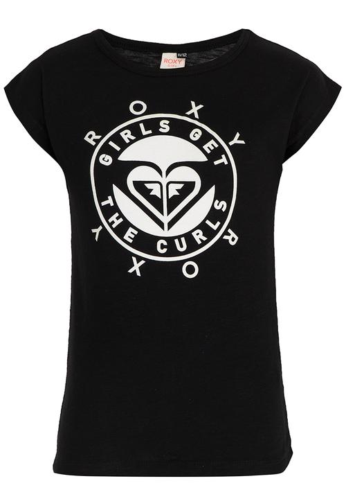 Roxy - Girls & Curls Tee Black