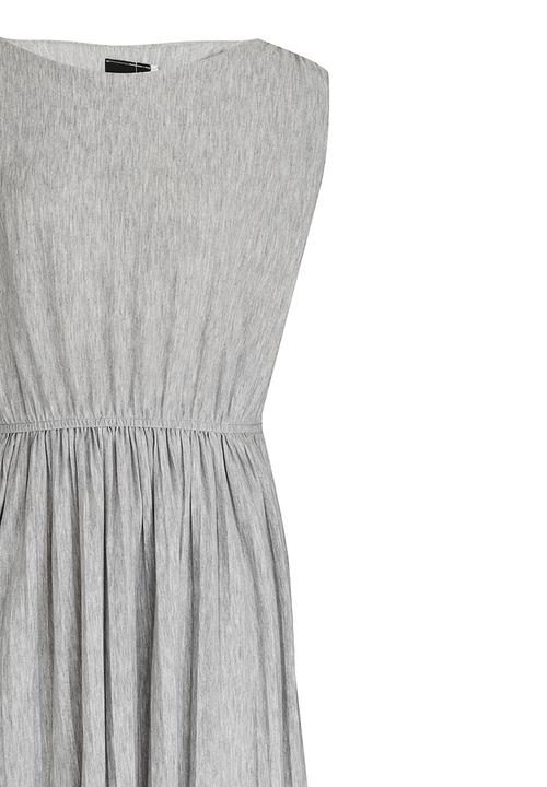 Name It - Plise Dress Grey Melange