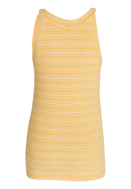 Name It - Girls Printed Vest Pale Yellow