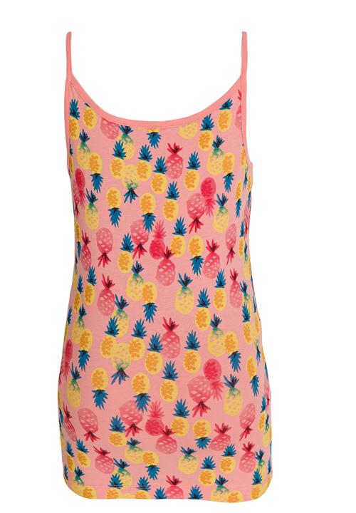 Name It - Printed Vest Dark Pink