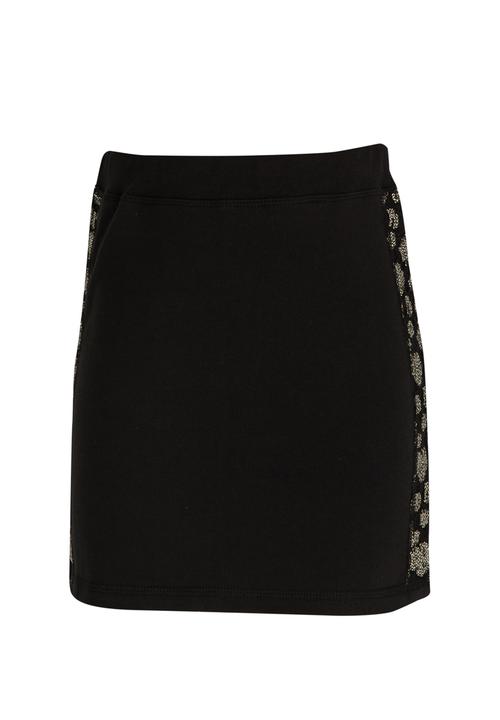 Name It - Embellished Mini Skirt Black