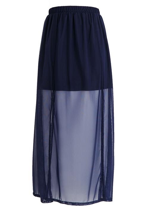 Rebel Republic - Mesh Skirt Navy