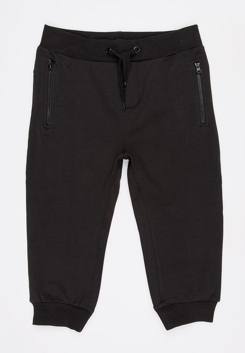 Name It - Boys Sweat Kickers Pant Black