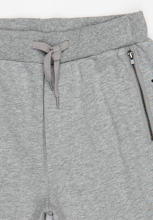 Name It - Fleece Shorts Grey Melange