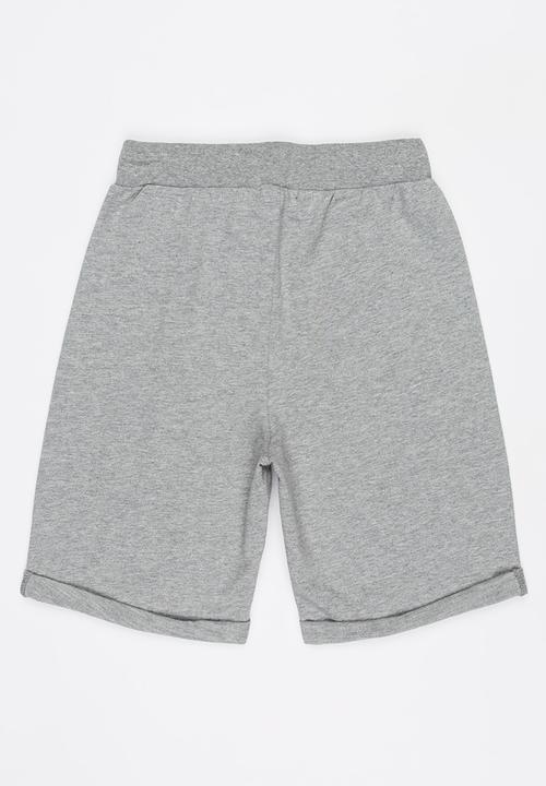 Name It - Fleece Shorts Grey Melange