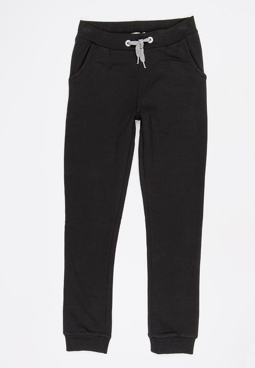 Name It - Boys Printed Sweat Joggers Black