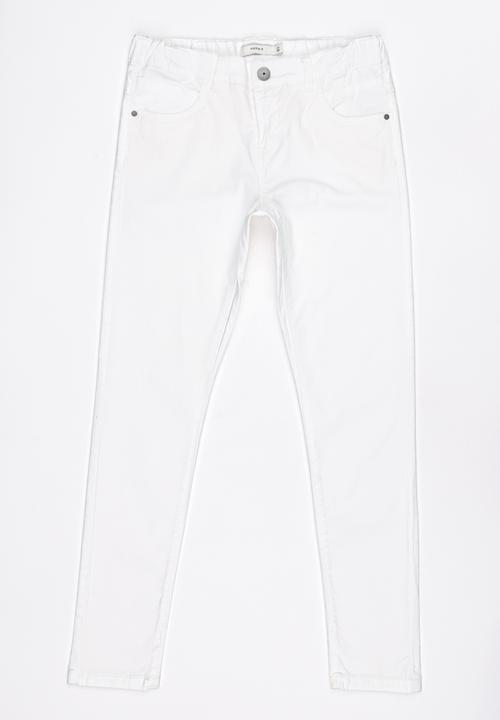 Name It - Twill Pants White