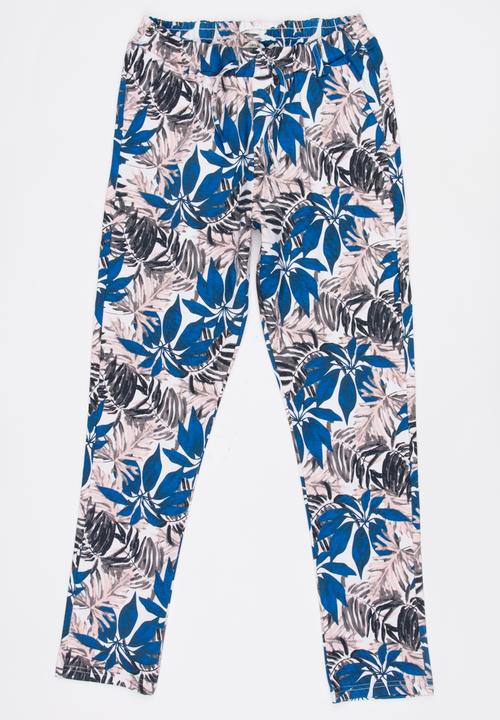 Name It - Printed Pants Aqua