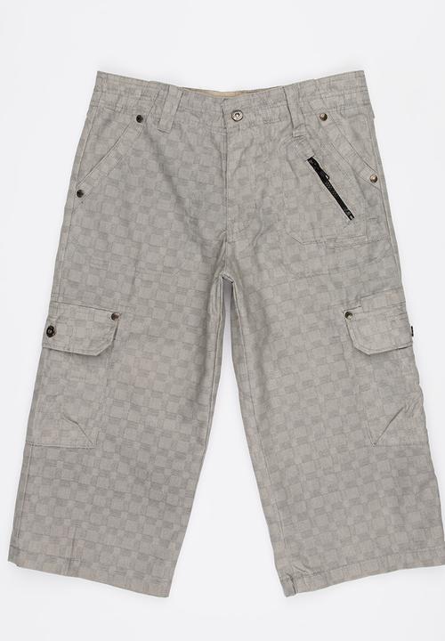 Twin Clothing - Boys Shorts Grey